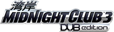 Midnight Club 3 Dub Edition logo for PSP